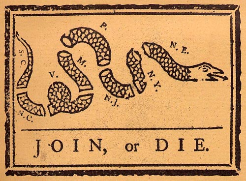 Join or die